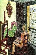 Henri Matisse konstnaren och hans modell china oil painting artist